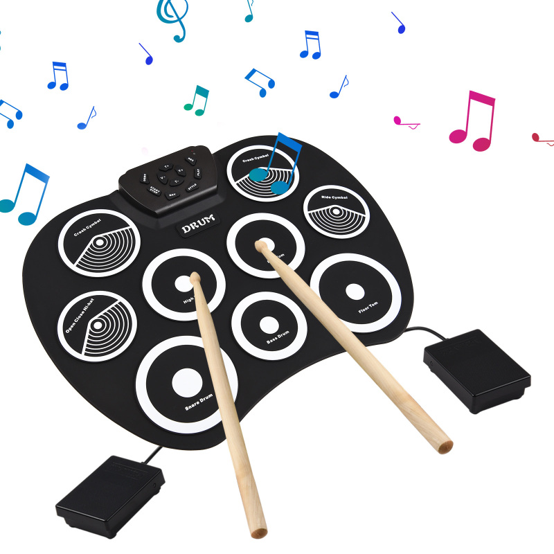 Djembe Hand Drum - Conjunto de bateria eletrônica, bateria laminada