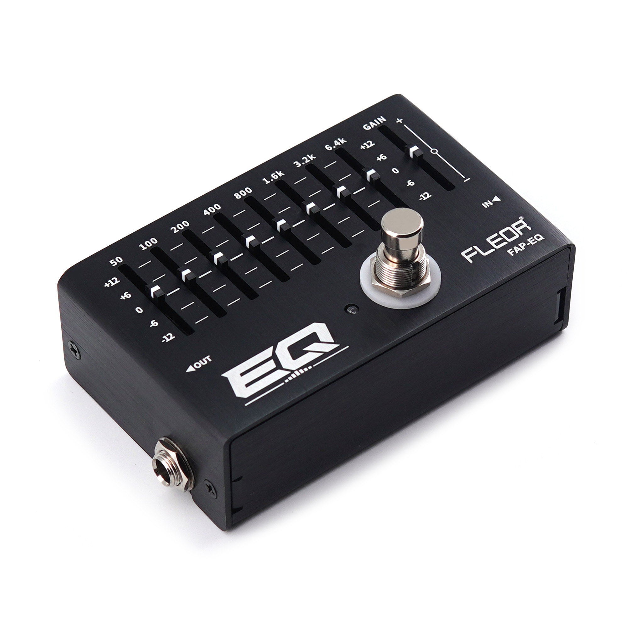 Dobro Resonator Guitar - Pedal Equalizador de Guitarra FLEOR FAP-EQ,