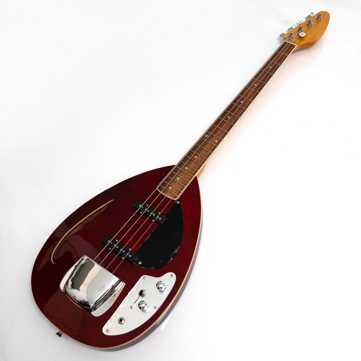 Dobro Resonator Guitar - Guitarra baixa elétrica de corpo semi