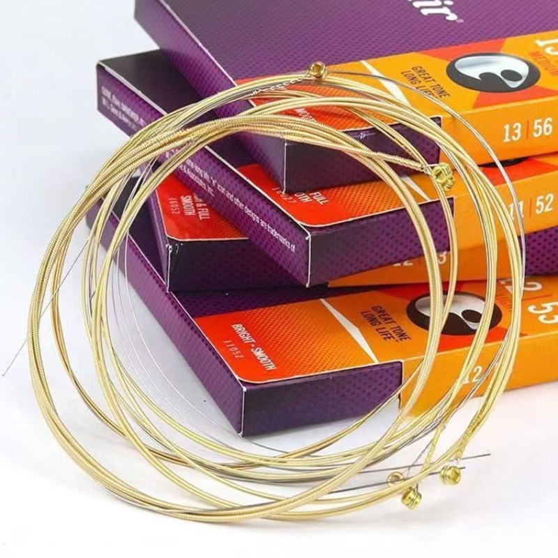 Musical Instrument Strings - Cordas de Guitarra Acústica Revestidas em