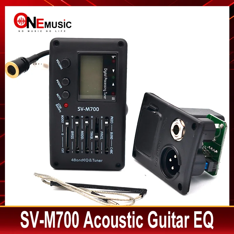 Dobro Resonator Guitar - SV-M700 Equalizador EQ de guitarra acústica
