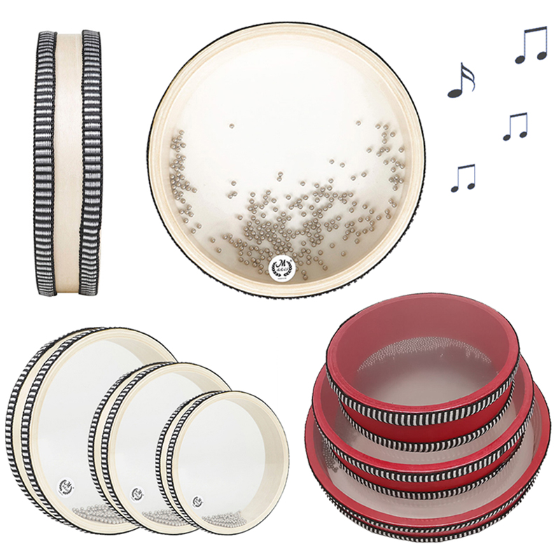 Djembe Hand Drum - Bebê montessori oceano onda grânulo mão