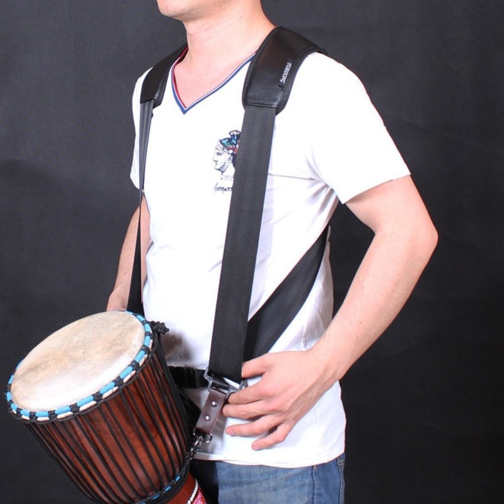 Djembe Hand Drum - Alça de Ombro Acolchoada Reforçada para