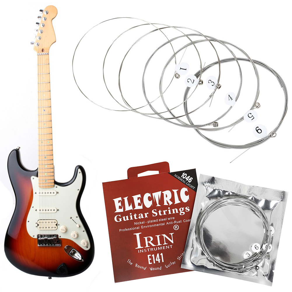 Musical Instrument Strings - Conjunto de Cordas de Guitarra Elétrica