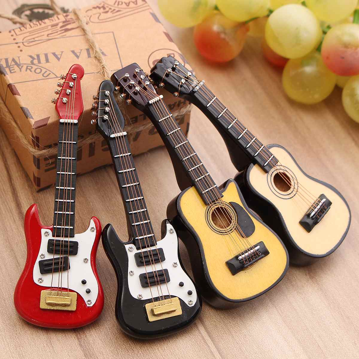 Musical Instrument Craft - 4 pçs kiwarm moda 1/12 escala