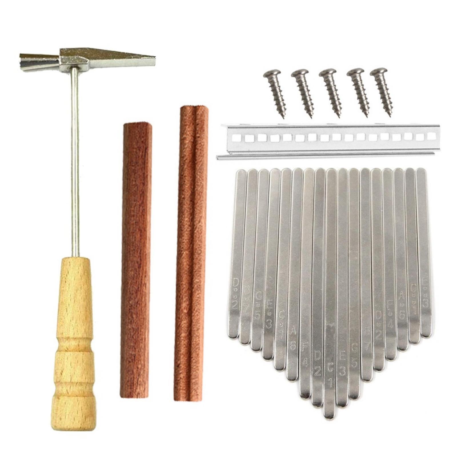 Musical Instrument Repairs - Piano de Polegar Kalimba DIY 17