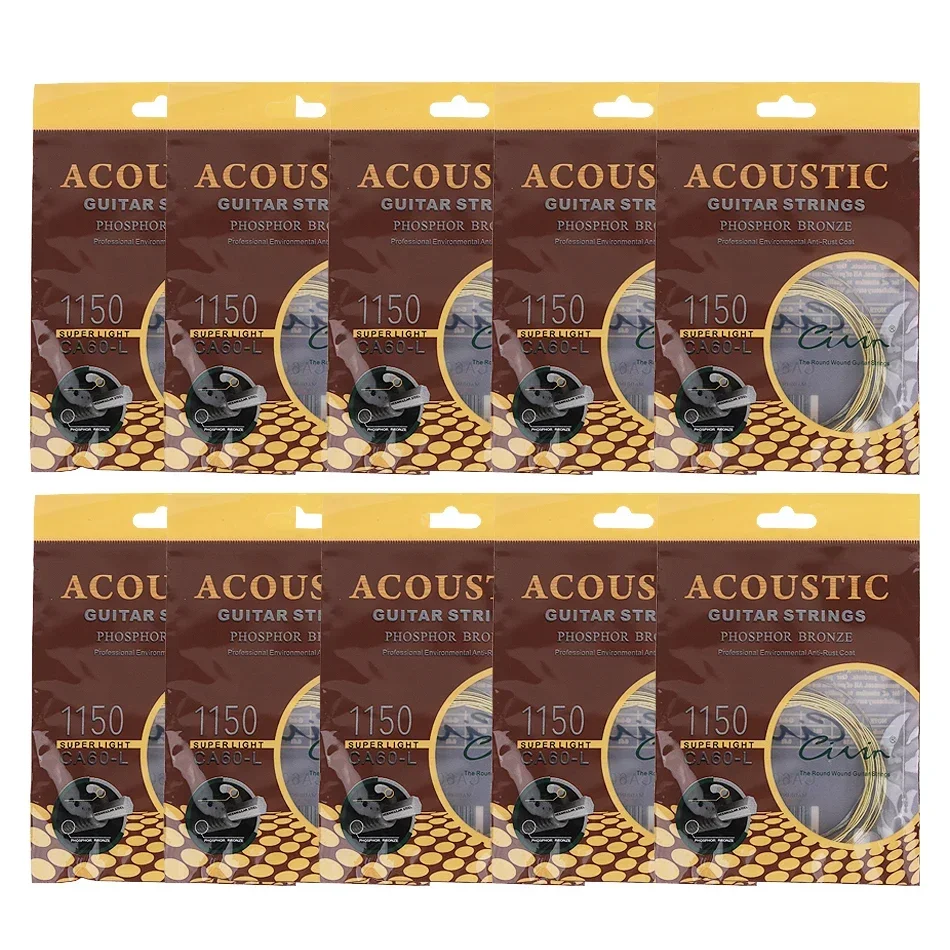 Musical Instrument Strings - Gearlly 10 Conjuntos de Cordas para