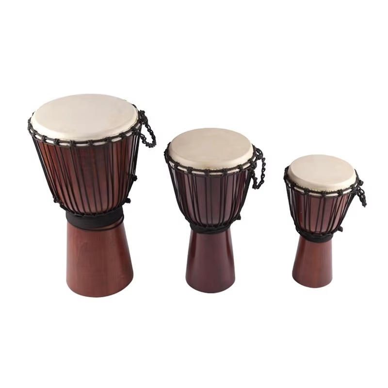 Djembe Hand Drum - Tambor Africano Djembe Personalizável, Instrumento de