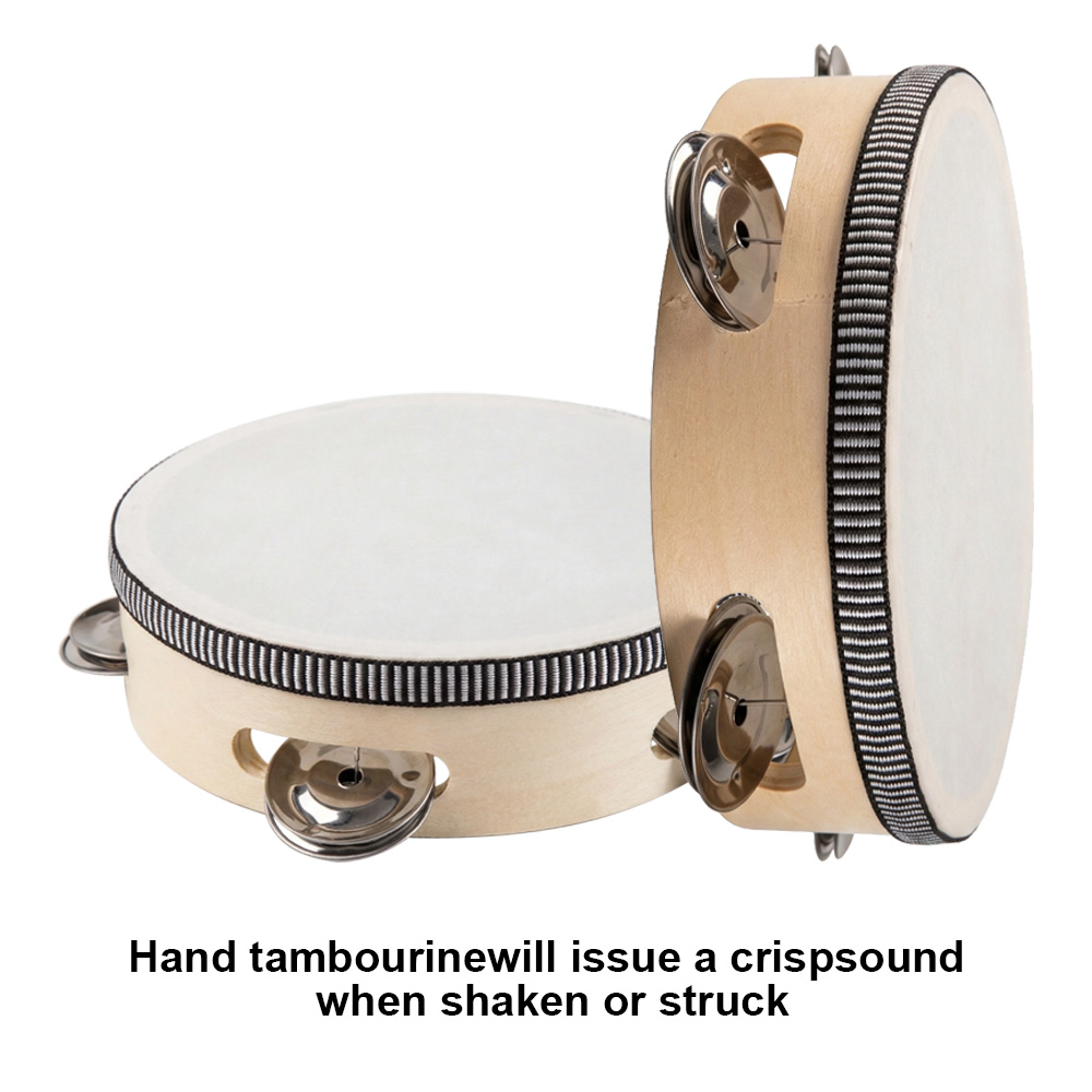 Djembe Hand Drum - Tambor de mão de 6 polegadas