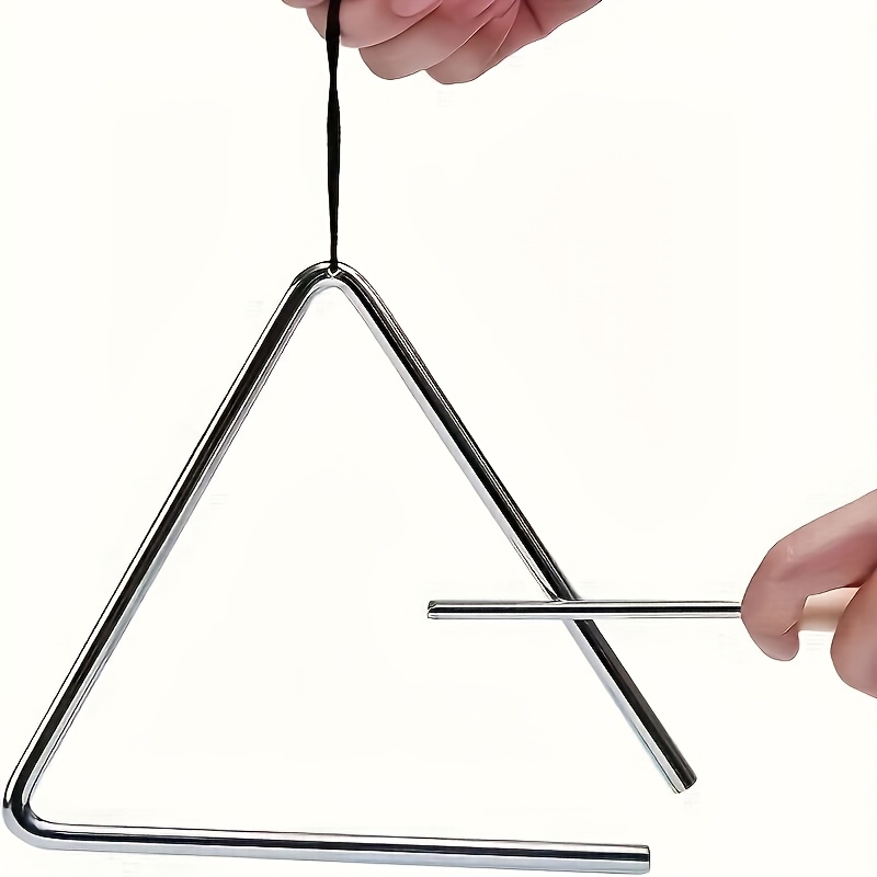 Triangle Beater Music - Conjunto de instrumentos triangulares profissionais de