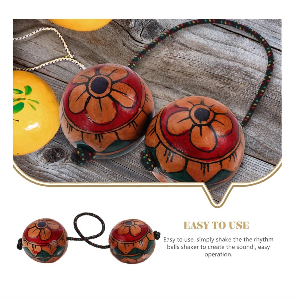 Musical Instrument You Shake - 【NOVIDADE!】Maracas Desenhadas à Mão, Instrumentos Musicais,