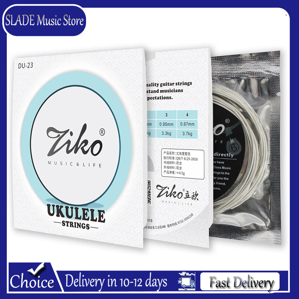 Cordas de Ukulele ZIKO Soprano - Musical Instrument Strings avaliação e preço