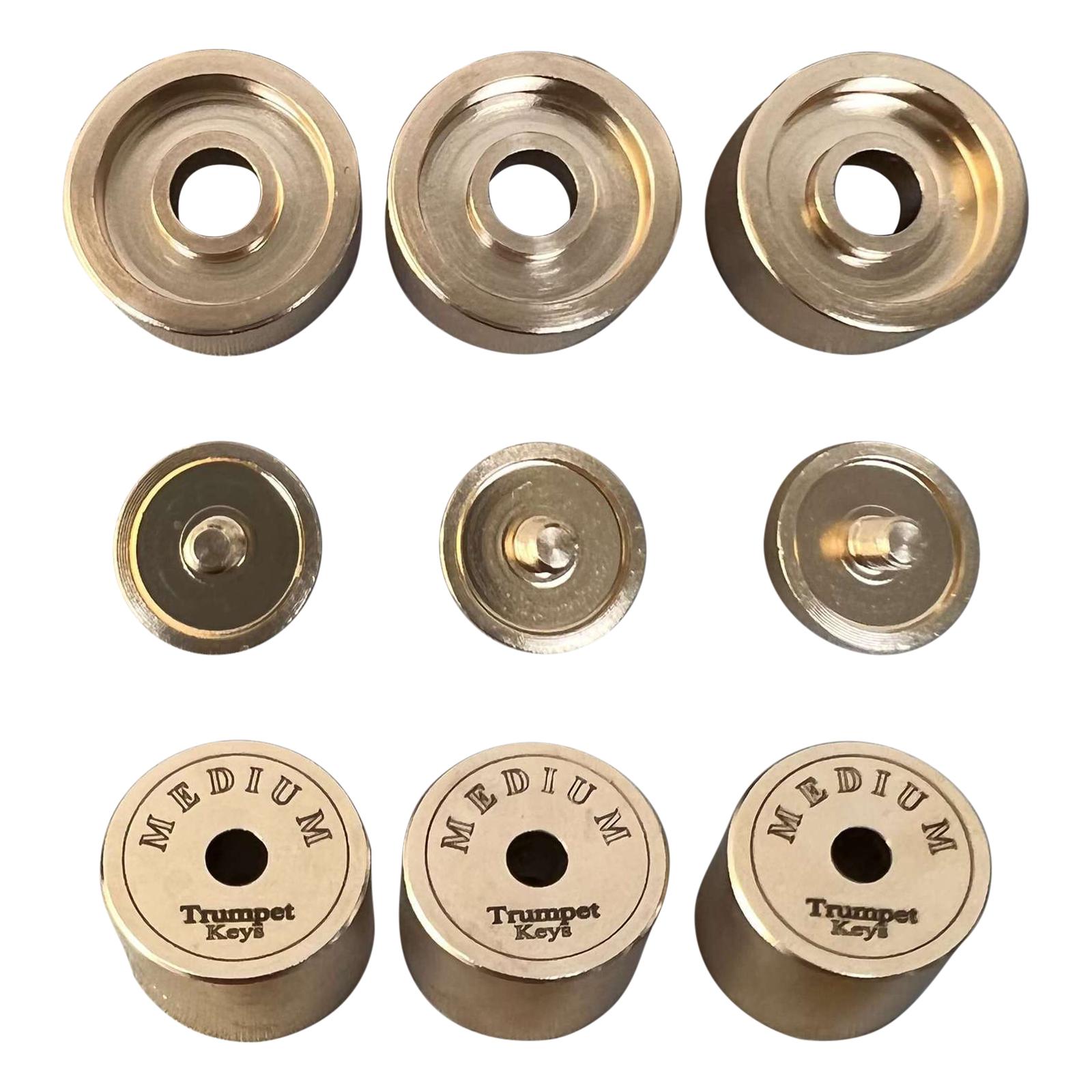 9 peças tampas de válvula de t - Musical Instrument Repairs avaliação e preço