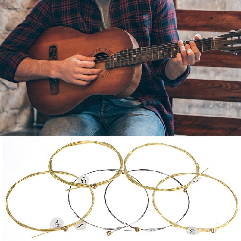 6 pçs de alta qualidade cordas - Musical Instrument Strings avaliação e preço