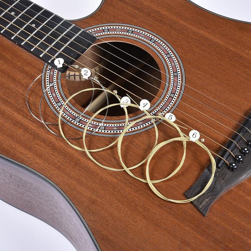 6 pçs de alta qualidade cordas - Musical Instrument Strings avaliação e preço
