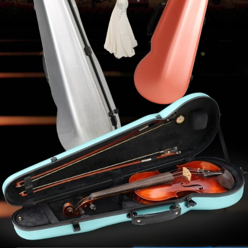 Caso de violino de fibra de ca - Musical Instrument Violin avaliação e preço