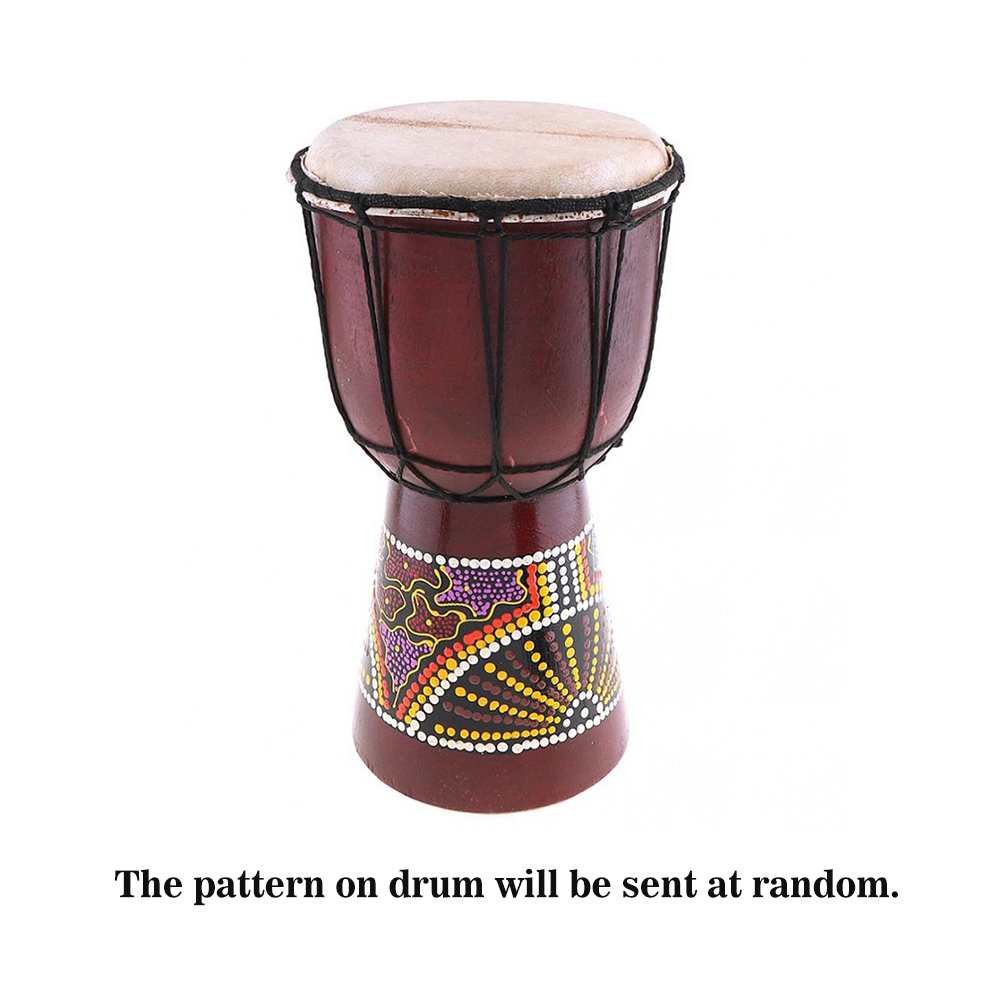 Tambor africano esculpido à mã - Djembe Hand Drum avaliação e preço