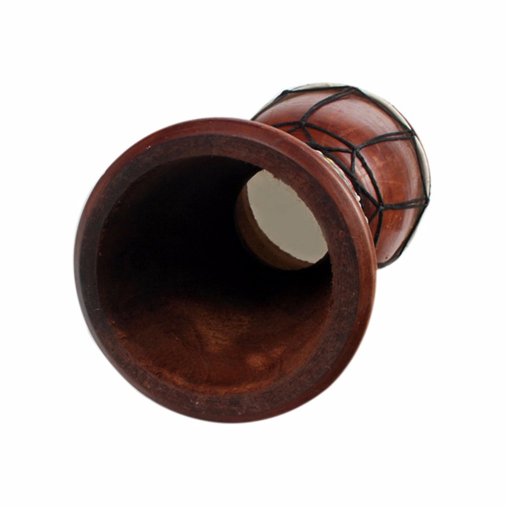 Tambor africano esculpido à mã - Djembe Hand Drum avaliação e preço