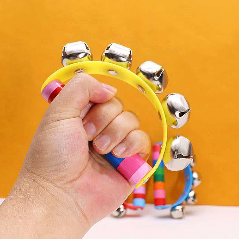 Sinos de Mão Arco-Íris com Cab - Musical Instrument You Shake avaliação e preço