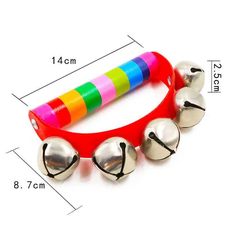 Sinos de Mão Arco-Íris com Cab - Musical Instrument You Shake avaliação e preço