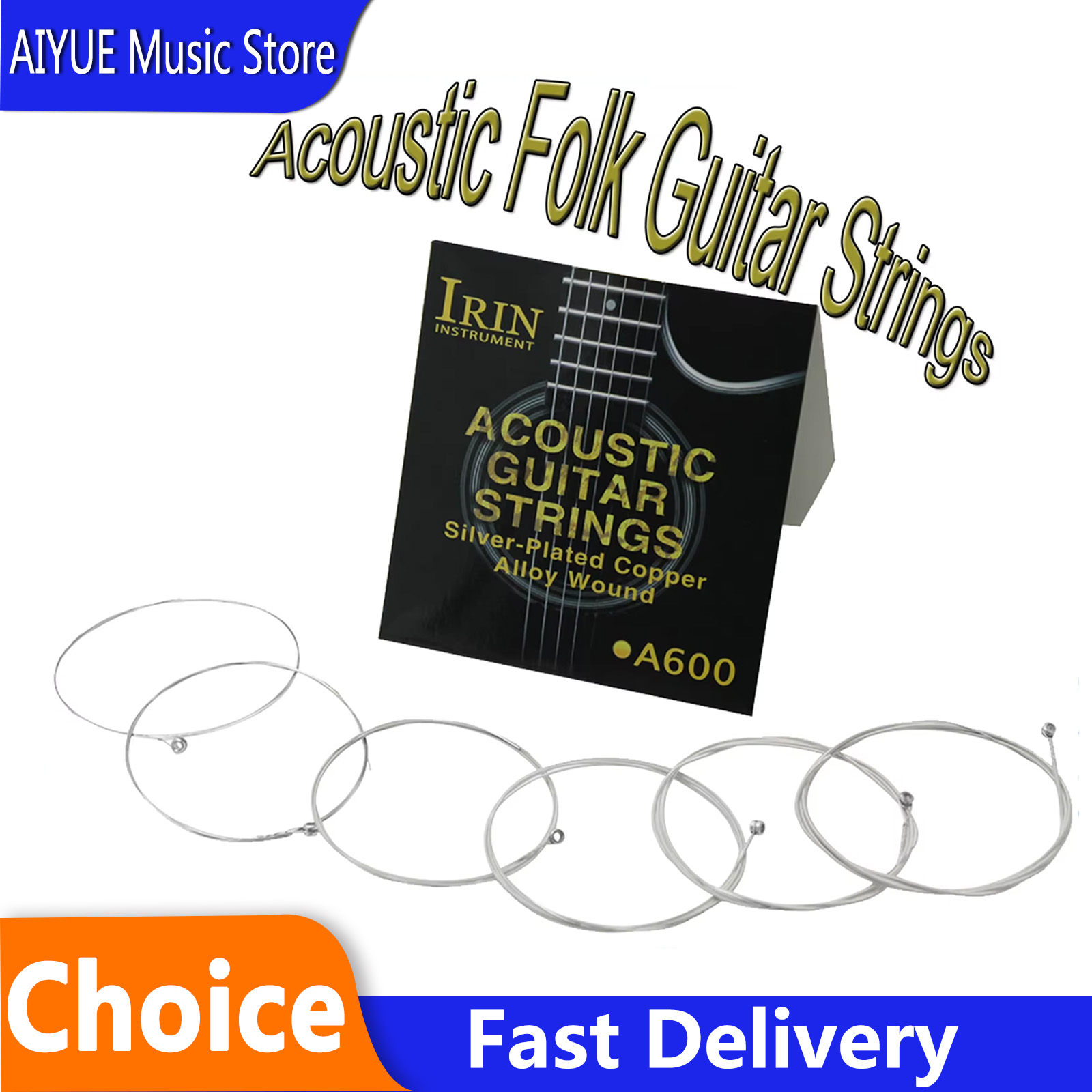 Cordas de Guitarra Acústica IR - Musical Instrument Strings avaliação e preço