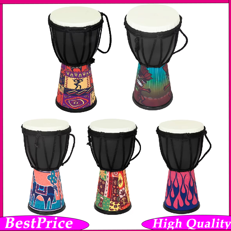 Tambor de Mão Africano de 4 Po - Djembe Hand Drum avaliação e preço