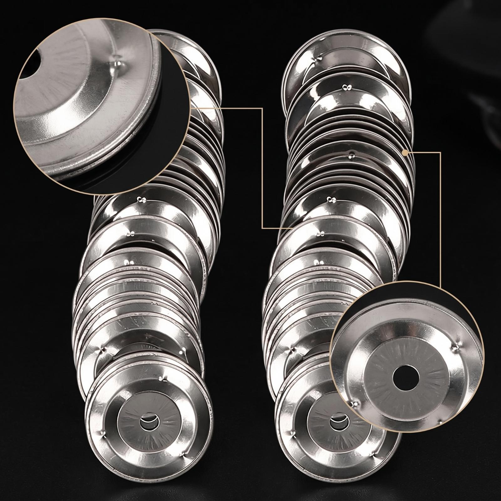 50 Peças de Sinos de Aço para  - Musical Instrument Repairs avaliação e preço