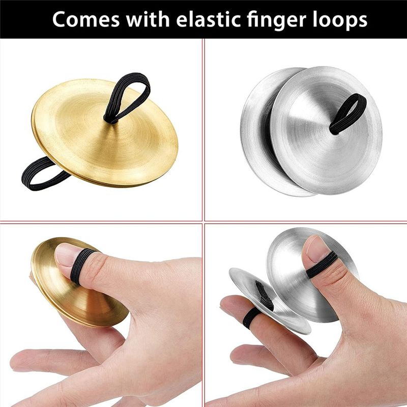 AEF6 - Par de Címbalos de Dedo - Musical Instrument Zills avaliação e preço