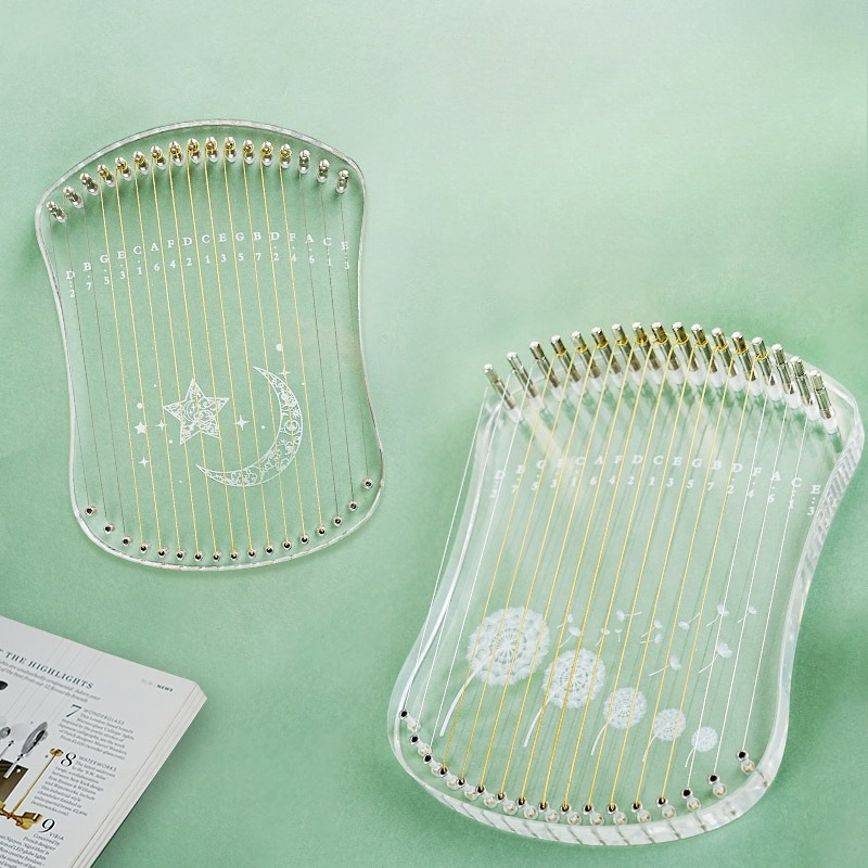 Kalimba de 17 Cordas para Inic - Musical Instrument Strings avaliação e preço