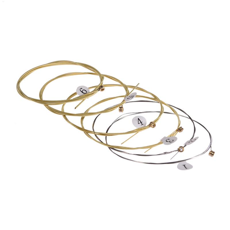 Venda quente 6 pçs/set Corda d - Musical Instrument Strings avaliação e preço