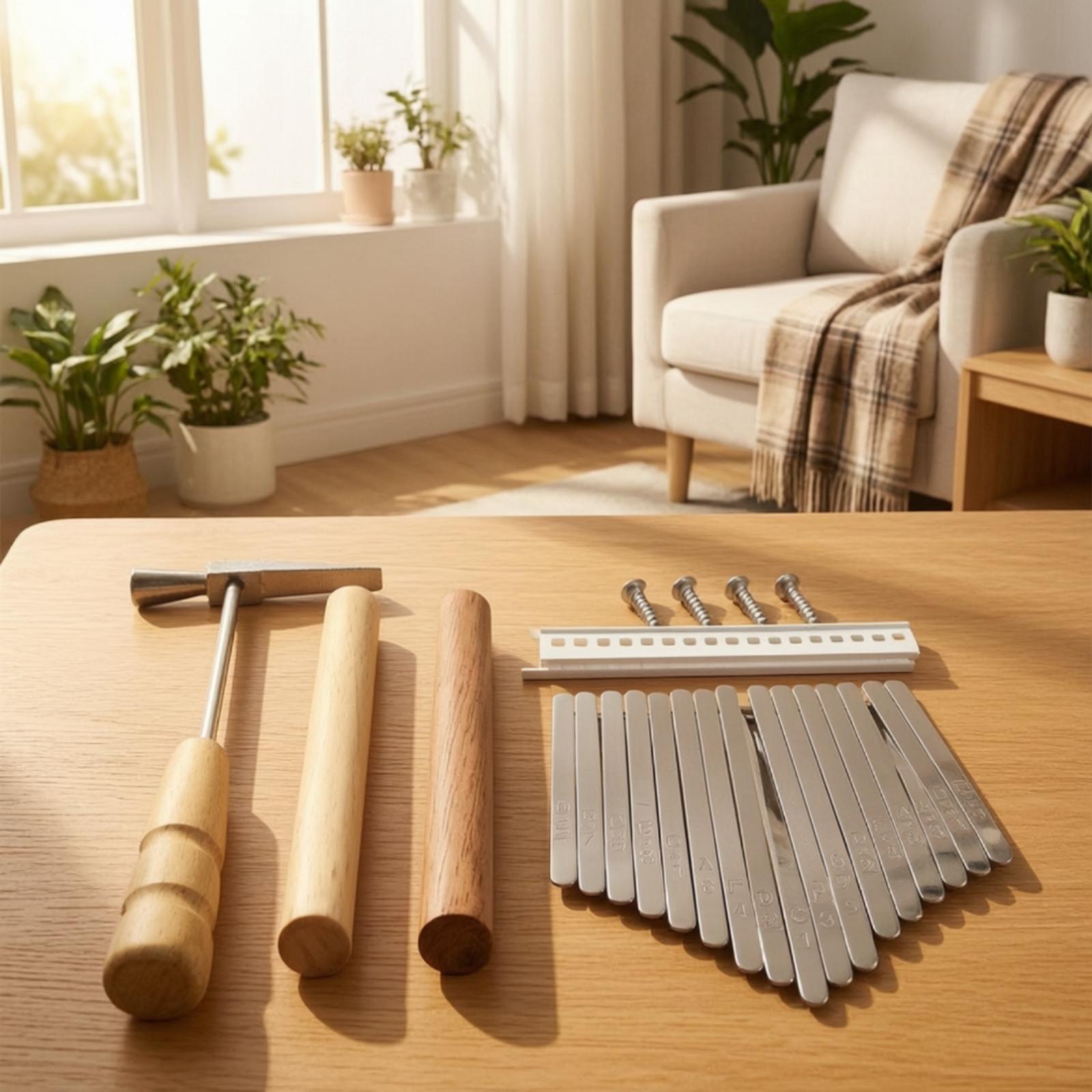 Piano de Polegar Kalimba DIY 1 - Musical Instrument Repairs avaliação e preço