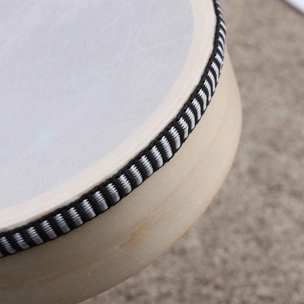 Tambor de Mão de Madeira de 4/ - Djembe Hand Drum avaliação e preço