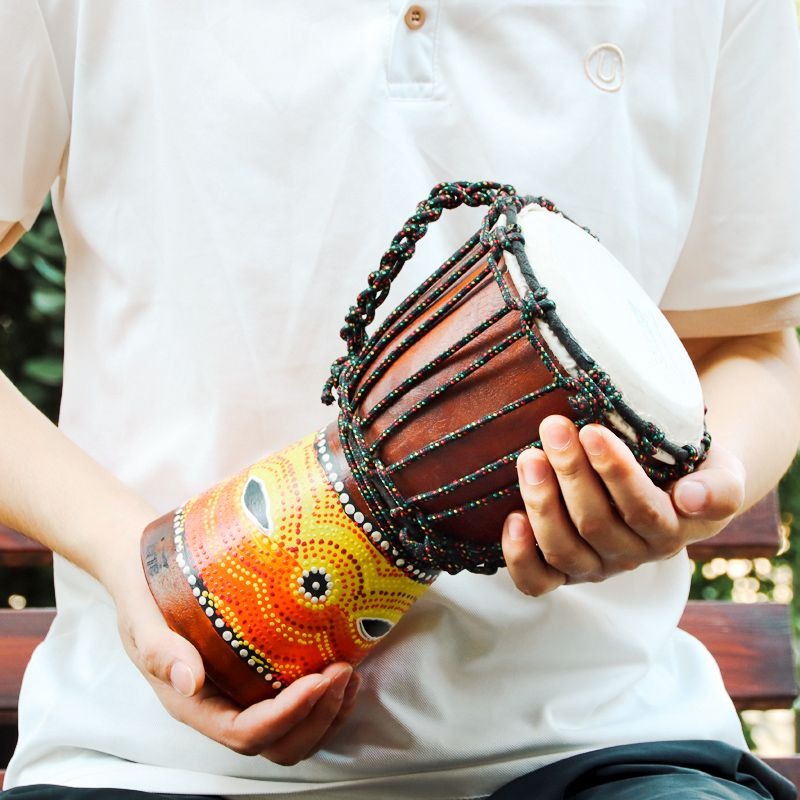 Tambor Africano Pequeno para C - Djembe Hand Drum avaliação e preço