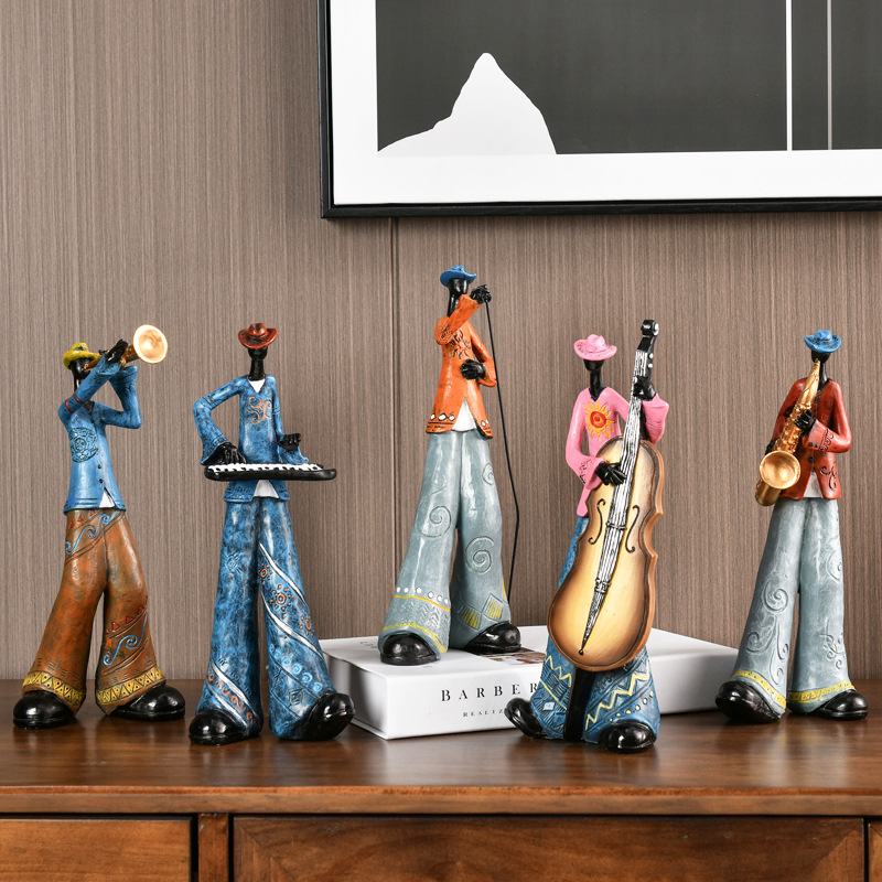 Ornamento Criativo de Banda Mu - Musical Instrument Craft avaliação e preço
