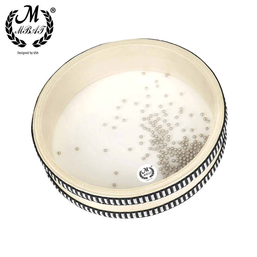 M MBAT-Ocean Wave Bead Mão Dru - Djembe Hand Drum avaliação e preço