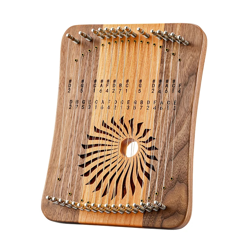 Hluru Lira de Dedo de Madeira  - Musical Instrument Names avaliação e preço