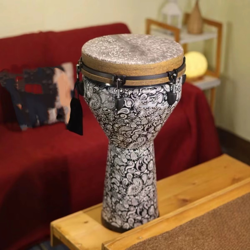 Tambor de Percussão Manual Dje - Djembe Hand Drum avaliação e preço