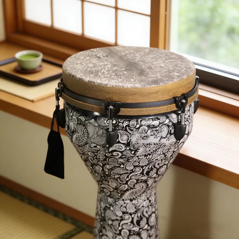 Tambor de Percussão Manual Dje - Djembe Hand Drum avaliação e preço