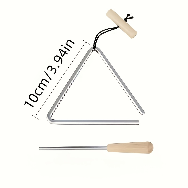Conjunto de instrumentos trian - Triangle Beater Music avaliação e preço