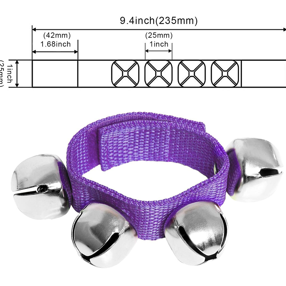 Pulseira de Jingle Bells, Inst - Musical Instrument You Shake avaliação e preço
